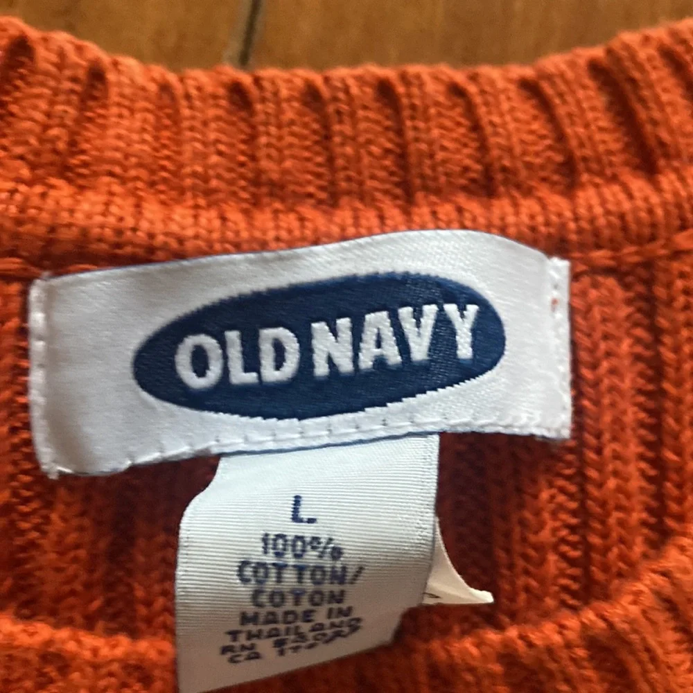 Vintage orange/rust sweater - Picture 3 of 5